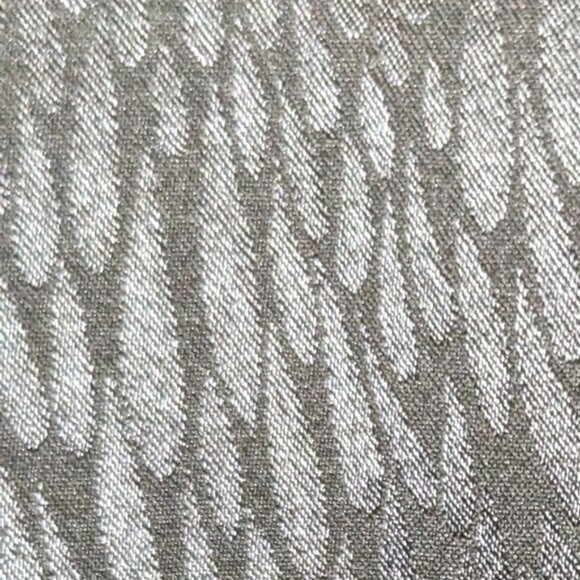 RW&CO Women Short Sleeve V-neck Feather Print Black Blouse, XS - Picture 5 of 5